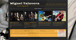 Desktop Screenshot of migueltalavera.com